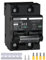 DIHOOL DC disjoncteur 12V 24V solaire PV disjoncteur fusible photovoltaïque automatique (DC500V,2 pôles 125A)