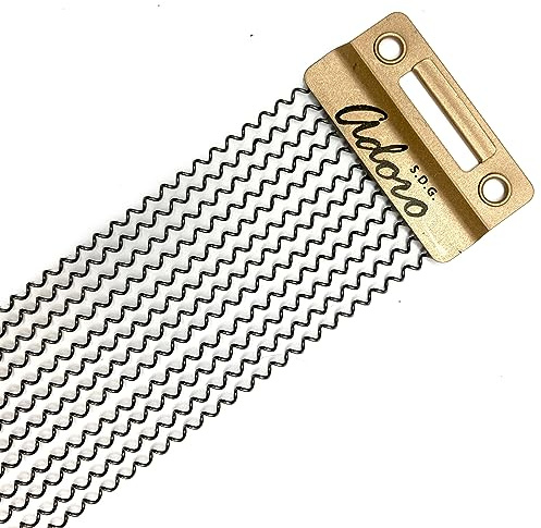 12 12er Adoro Vintage Custom Wire -Phosphor Bronze Snareteppich mit 12 Drähten für reduzierte Lautstärke und weniger Mitrascheln, 1 Set
