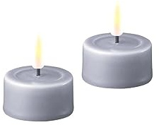 ReWu Deluxe Homeart Teelicht 2 Stück - Dust Blue