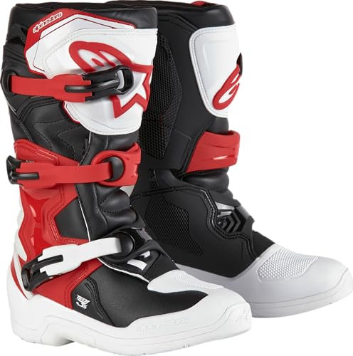 Alpinestars Youth Tech 7s Boots, Stivali Moto Unisex-Adulto, Multicolore, Taglia Unica