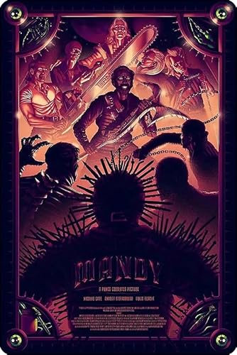mandy Poster, Metall-Blechschild, Wanddekoration, 20,3 x 30,5 cm
