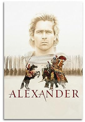 VZRSQZK Filmposter Alexander der Große, dekoratives Gemälde, Leinwand-Wandposter und Kunstdruck, modernes Familienschlafzimmer-Dekor-Poster, 40 x 60 cm