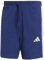 adidas Herren Essential Three Stripes Single Jersey Short 7IN, Dark Blue/White, XXL