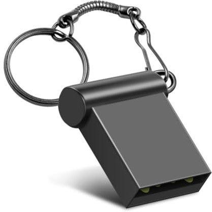 Pnuokn Fast Speed USB 2.0 Mini Disk Metal Pen Drive KeyChain Usb Memory U Disk 1GB 2GB 4GB 8GB 16GB 32GB 64GB 128GB Pen Drive 128g Small 16g 8g