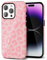 Svanove Cheetah Print Phone Case for iPhone 14 Pro Max Case Girly Trendy Leopard Pattern, Retro Cool Animal Print, Luxury Cute Case for Women, Aesthetic Y2k Hard Shell Plastic, Pink