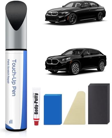475 Kit de stylos de retouche pour BMW Série 3 / Série 5 / X2 / X3 2018 / X4 / X5 2018 - Correspondance exacte pour éclats et rayures