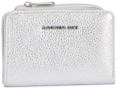 Mandarina Duck Mellow Metal Wallet, Reiseaccessoires - Geldbörse für Damen, Silber, Einheitsgröße