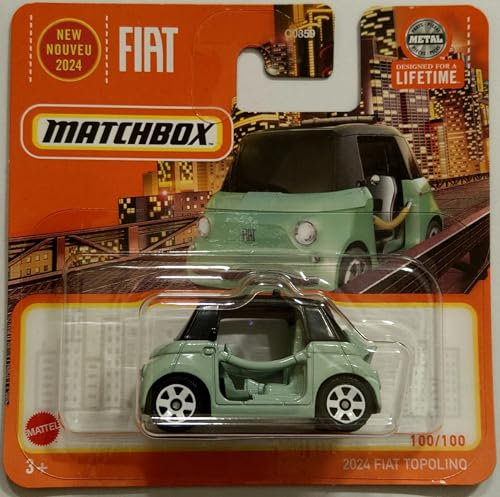 Kauf und Spar Matchbox Auto Topolino [Verde Vita] hellgrün 1:64 11x11x4 cm Erwachsene Unisex