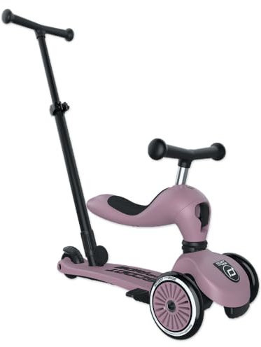 Highwaykick 1 Push and GO - Lauflernhilfe und Kickboard Farbe Wildberry