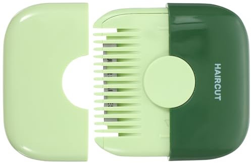 NOLITOY Tondeuse à Cheveux Portable Pour Cheveux Fourchus Coupe Simple Et Pratique Et Facile à Transporter Vert Avocat