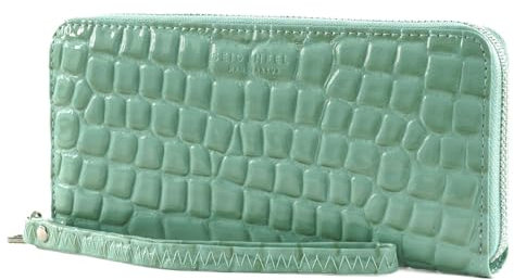 SEIDENFELT MANUFAKTUR Smilla Croco Print Ice Blue
