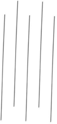 TOPBATHY Töpferdraht aus Wolfram für Keramik und Tonstücke, 5 Stück