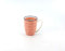Creatable Mediterran Kaffeebecher/Henkelbecher/Tasse aus Steingut Rot spülmaschinenfest 300 ml