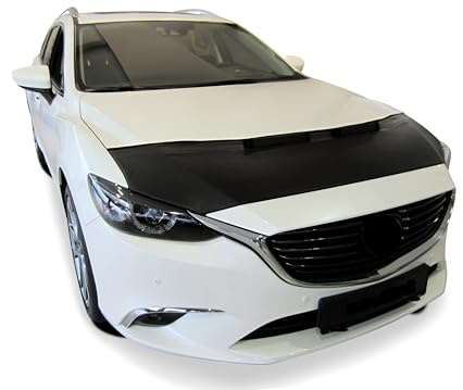 AB3-00080 Auto Bra kompatibel mit Mazda 6 2012-2024 Haubenbra Steinschlagschutz Tuning Bonnet Bra