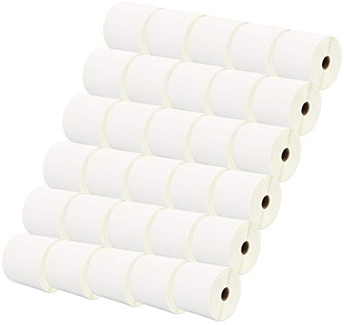 30 Rollen 100mm x 150mm Thermodirekt-Etiketten kompatibel für Zebra GK420d GK420t GC420d GX420d GX420t GC420t GX430t GT800 LP2844 TLP 2844 Citizen CL-S521 CL-S621 CL-S631 (500 Etiketten pro Rolle)