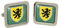 Gift Shop 10. Panzerdivision Bundeswehr (Deutsche Armee) Quadratisch Manschettenknöpfe in Box