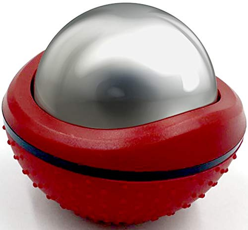 Cryosphere Massageball Hot Cold Roller Ball - Schnelle Muskelschmerzlinderung - Edelstahlkugeln für Wärme- oder Eistherapie - Fußschmerzen - Plantarfasziitis - Rückenschmerzen - Fußmassagegerät - 60mm