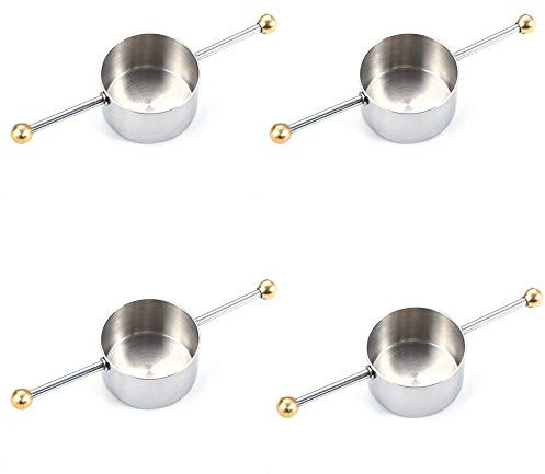 Jigger Bar Measure Cup Peg - Misurino in acciaio INOX, 30 ml, per bar, feste, vino, cocktail, drink shaker