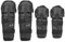 4 Knie- und Ellenbogenkissen, Motorrad – Gelände, Fahrrad, Ellenbogen, Knie, Schinken, Rüstung, Motorrad, Motocross, MTB