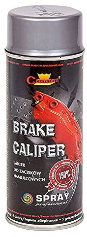 Silver High Temperature Brake Caliper and Drum Spray Paint 150°C / 400 ml