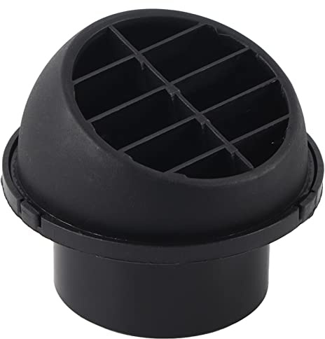Akozon bocchetta rettangolare per webasto + Presa d'Aria, 60mm Auto Car Heater Ducting Presa d'Aria Calda -Totabile 360 Gradi