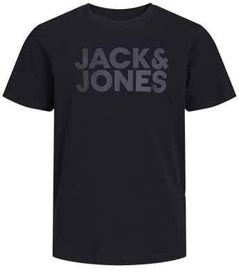 Jack & Jones Men's Jjecorp Logo Tee SS Crew Neck Noos Jr T-Shirt