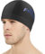 Firesara Bonnet de natation en tissu amélioré pour cheveux longs et courts, confortable haute élasticité bonnet de natation léger pour femmes, hommes, enfants