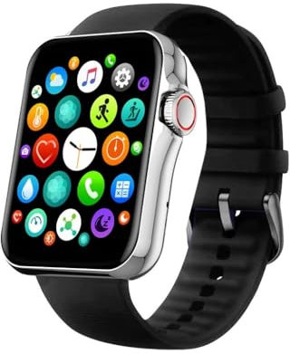 SMARTY 2.0 SW028N11 – Smartwatch aus Silikon – Chrono, Foto, Herzfrequenz, Blutdruck, Wegmarkierung