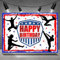 Rsuuinu Ninja Geburtstag Hintergrund Japan Katana Samurai Ninja Krieger Fotografie Hintergrund Jungen Kinder Happy Birthday Party Banner Supplies Dekorationen für Ninja Fotostudio Booth Requisiten 2,1