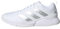 adidas Damen Court Team Bounce 2.0 Shoes Schuhe, Cloud White/Silver Metallic/Grey One, 40 2/3 EU