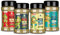 Ankerkraut Ninja Turtles Gewürz-Set, 4x Pizza New York Style, Special Edition Donnie, Mikey, Leo und Raph, Pizza Gewürz, italienische Pizza würzen