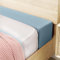 Matratzenkeil, zum Füllen der Lücke zwischen Matratze und Kopfteil/Wand/Bett, Liebesbrücke für Matratzen für alle gängigen Matratzen, Hochdichter Schwamm mit abnehmbarem Bezug(90x15x20cm-grau Blau)