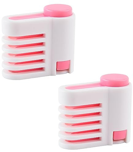 Rumyve 2-Piece Cake Slicer Set - Innovative Tool 5 Layer Slicer for Precise Bread and Toast Layering