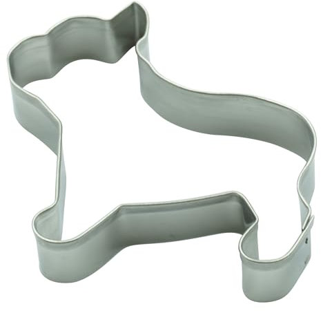 BekkiB Ausstechform Bulldogge - ca. 7 x 6,5 cm - Hunde-Ausstechform für Kekse oder Plätzchen - Auch für Hundekekse oder Leckerlis geeignet - 7009