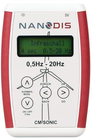 NANODIS cm Sonic Infraschall Mess- und Analysegerät