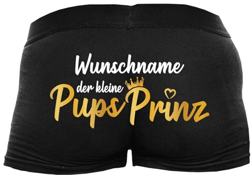 Shirtoo Lustige Herren-Boxershorts mit Pups-Sprüchen Männer zum Geburtstag, Valentinstag, zu Weihnachten oder Nikolaus