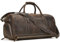 Leder Weekender Herren Vintage Reisetasche zum Umhängen Handgepäck Reisegepäck in echtes Rindsleder Reisetasche für Reisen, Wochenende, Sporttasche, Dunkelbraun