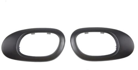 KIOOS Interior Door Handle Inside Handles Frame Cover Interior Door Handle Trim Moulding 9119F2 9119F4 for Peugeot 206 207 Internal Handle