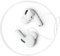 Podstring Cinturino anti-smarrimento per auricolari in-ear wireless (Airpods Pro 1/2, Sony, Beats, Samsung, Bose) (bianco)