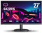 Cooler Master GA2701S Work & Gaming IPS Monitor - 27 Zoll | 100 Hz 1 MS | Neigung -5°~+20° | VESA-Halterung | Low Blue Light Flicker Free |