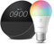 Echo Spot | Black + Sengled LED Smart Light Bulb (E27), Works with Alexa - Smart Home Starter Kit