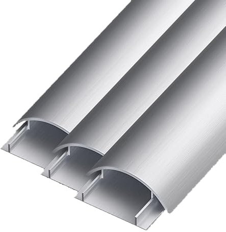 RobustWeg Cable Trunking,Half Round Cable Cover,conduit Trunking,Cable Duct,Cable Trunking Kit,Cable Management Trunking,Sturdy,for Use In Offices,living Rooms,meeting Rooms And Other Environments