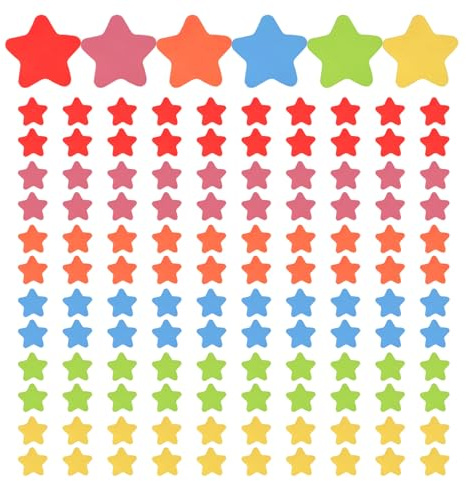 120 Stück Sternmagnete, Kinderbelohnungsmagnete, Kühlschrankdekorationsmagnete, Süße Sternmagnete, Mini-Sternmagnete