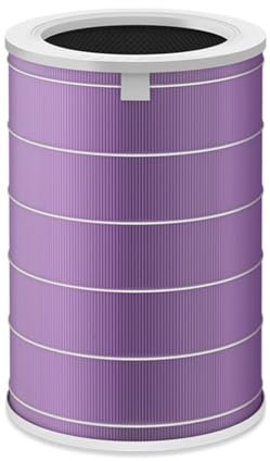Mozzoom HEPA Activated Carbon Replacement Filter for Xiaomi Mi Air Purifier 2/2H/2C/2S/2 Pro, 3/3H/3C/3 Pro, High Efficiency Filtering (Purple)