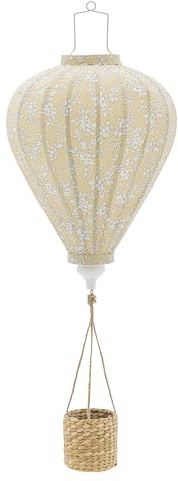 Bloomingville Mini Pomp Mobile, Gelb, Polyester, T35xH85 cm