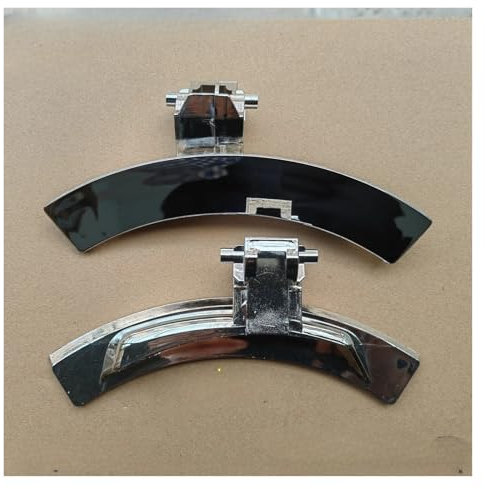 CINDTRGA Piezas de Lavadora Compatible con Electrolux EWW12746 EWW12746S, Tirador de Puerta, Cierre de manija 13920(Silver 1PC)