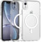 ZYIMOU für iPhone XR Hülle Kompatibel mit MagSafe, Transparent Handyhülle Magnetisch für iPhone XR kameraschutz Rückseite Dünn Stoßfest Schutzhülle (Crystal Clear)