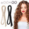 SHUOHONG 2 Stück Lockenwickler Über Nacht, Heatless Curls Band, Locken Ohne Hitze, Overnight Curls, Keine Hitze Locken zum Schlafen Dünnes Locken Stirnband für Langes Haar und Kurzes Haar