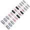 Elegant Christmas Press On Nails With Snowflake Glittering False Nails Stick On Nails For For Women Quick Application