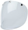 Bell Custom 500 - Casco di ricambio retrò 3-Snap fisso scudo/visiera - trasparente